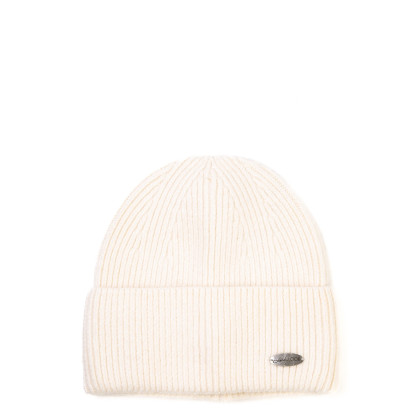 Шапка біні жіноча вовна біла НАЛА 863-965
