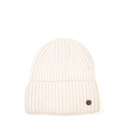 Шапка біні жіноча віскоза з ангорою біла КАМАРІ 873-445 Шапка біні жіноча віскоза з ангорою біла КАМАРІ 873-445