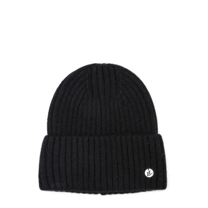 Шапка біні жіноча віскоза з ангорою чорна КАМАРІ 873-483