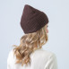 Шапка біні жіноча бавовна коричнева МАВКА 873-506, фото 4