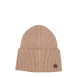 Шапка біні жіноча бавовна бежева МАВКА 873-551, фото 1