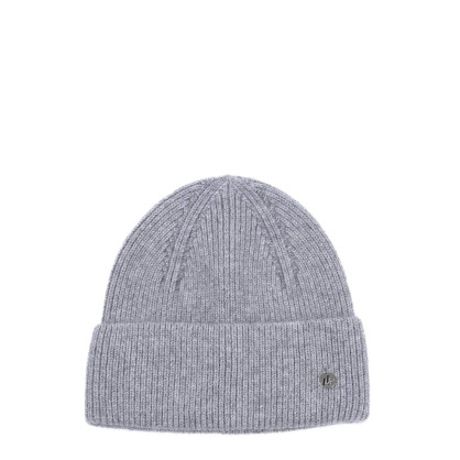Шапка біні жіноча віскоза з ангорою сіра МЕРІДА 880-566