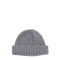 Шапка по голові міні-біні жіноча віскоза з ангорою сіра МААТ 880-597