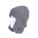 Шапка вушанка жіноча віскоза з ангорою сіра ЛУЗ 886-926, фото 1