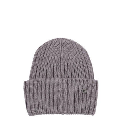 Шапка біні жіноча бавовна коричнева RUFUS 887-671