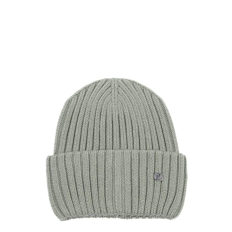 Шапка бини женская хлопок зеленая RUFUS 887-695, фото 1