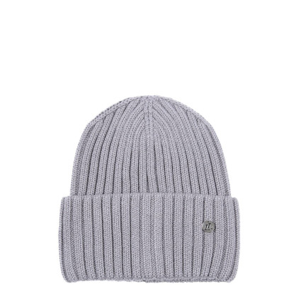 Шапка бини женская хлопок серая RUFUS 887-701 Шапка бини женская хлопок серая RUFUS 887-701