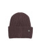 Шапка біні жіноча бавовна коричнева RUFUS 887-732