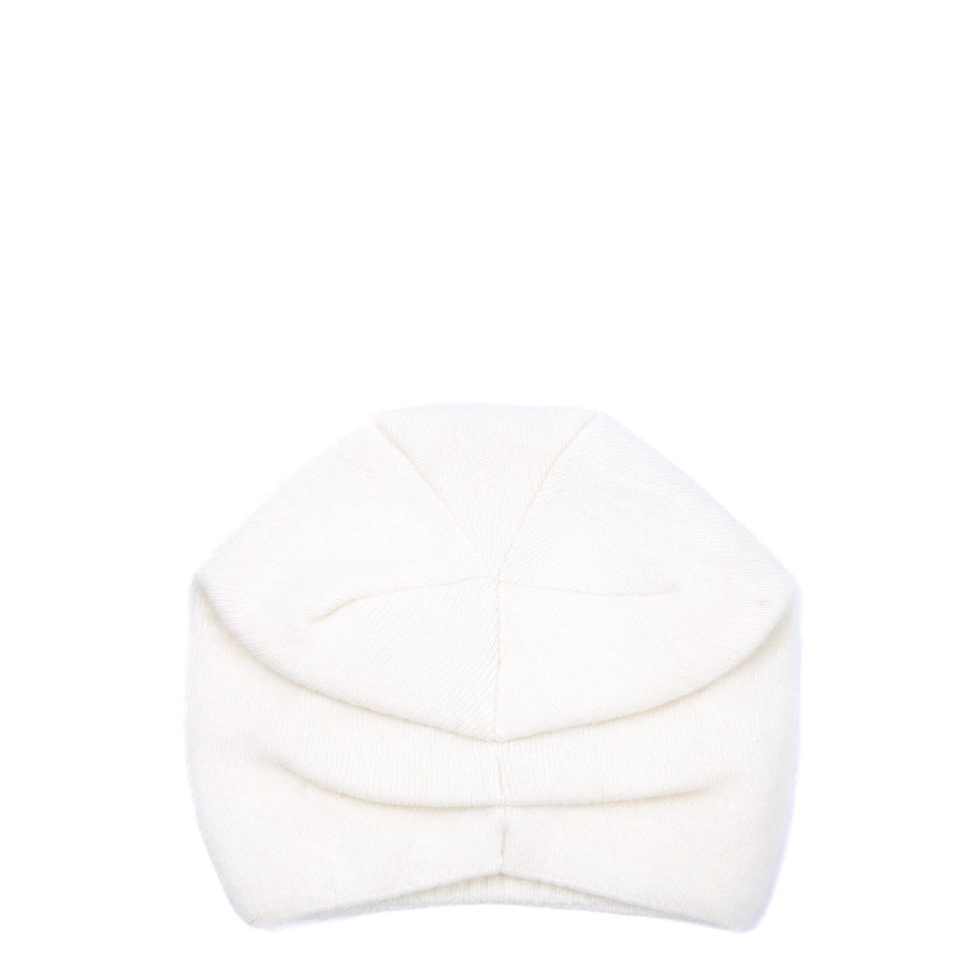 Шапка ковпак жіноча віскоза з ангорою біла ЛІЛА 899-575, фото 2