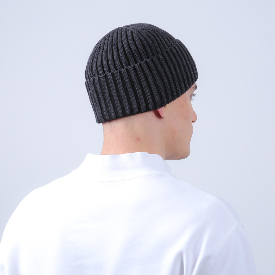 Шапка по голове мужская хлопок серая АДРИАН 917-484, фото 4