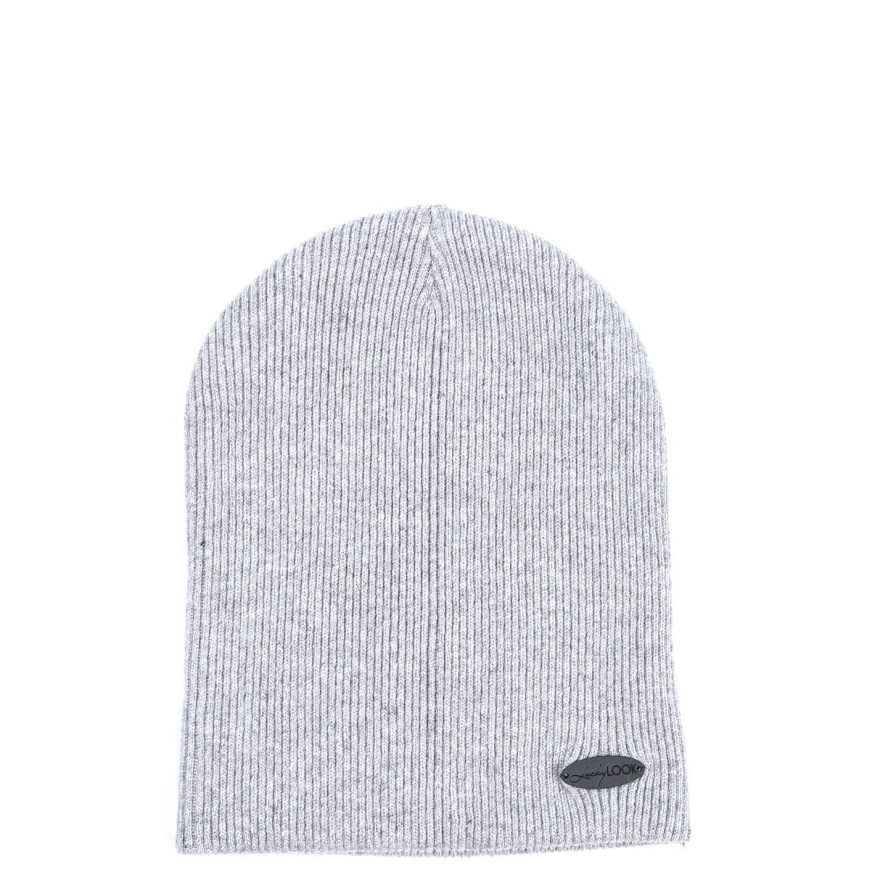 Шапка біні жіноча вовна сіра МАНА 917-637, фото 1