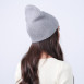Шапка біні жіноча вовна сіра МАНА 917-637, фото 4