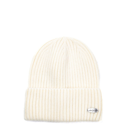 Шапка біні жіноча вовна молочна FREDERICK 917-668