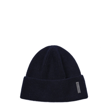Шапка по голове мужская шерсть с акрилом синяя СТИВ 923-836