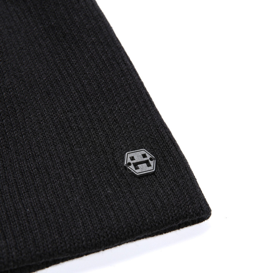 Шапка по голове мужская хлопок черная ХЕЙН 929-944, фото 2