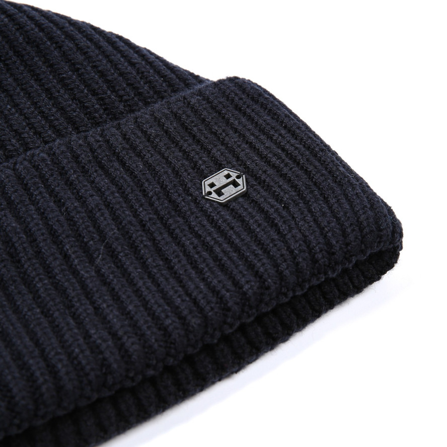 Шапка по голове мужская хлопок синяя ДИОН 929-975, фото 2