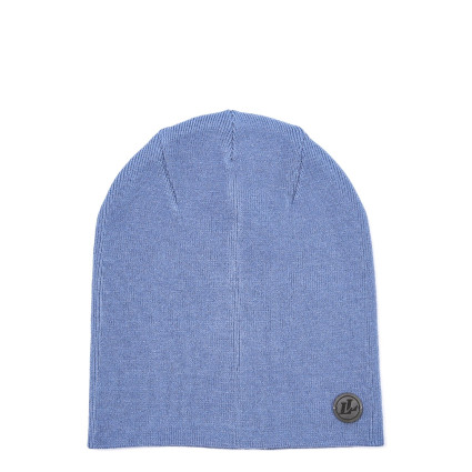 Шапка біні жіноча віскоза синя NOELLA 953-734