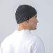 Шапка по голове мужская хлопок серая КОЛБИ 953-789, фото 4