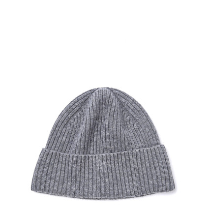 Шапка по голове мужская шерсть с акрилом серая ИНЕЙ 953-833