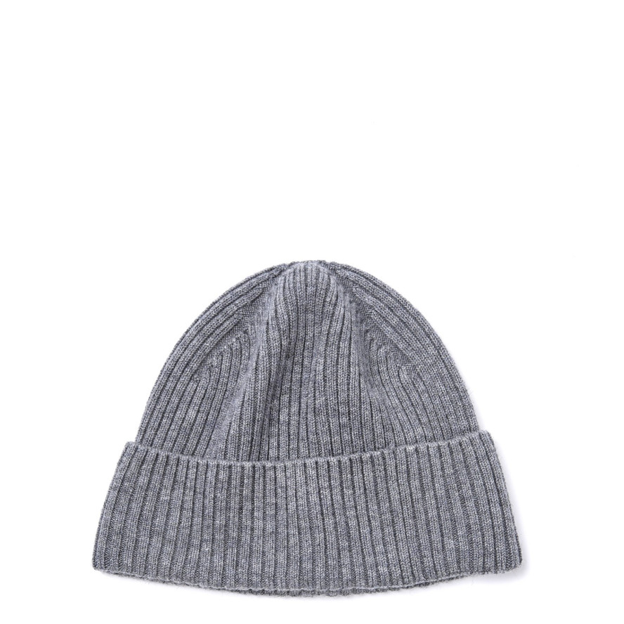 Шапка по голове мужская шерсть с акрилом серая ИНЕЙ 953-833, фото 1