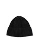 Шапка по голове мужская шерсть с акрилом черная ИНЕЙ 953-840, фото 1