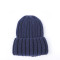 Шапка біні жіноча вовна синя СОФІЯ 973-701