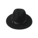 Шляпа федора женская с лентой фетр черная ТВИТТИ 659-941, фото 2