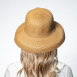 Капелюх із середніми полями жіночий папір бежевий GLORIA 818-058, фото 6