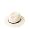 Капелюх федора жіночий папір білий BRIDGET 843-029