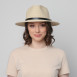 Капелюх федора жіночий папір бежевий BRIDGET 844-064, фото 5