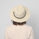 Капелюх федора жіночий папір бежевий BRIDGET 844-064, фото 6