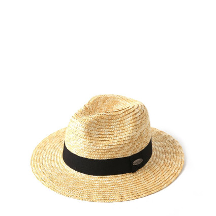 Капелюх федора жіночий солома бежевий MARGARET 844-194