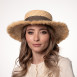 Шляпа канотье женская рафия желтая ЛАЛИ 444-522, фото 5