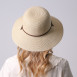 Капелюх із середніми полями жіночий з мотузкою-зав'язкою папір бежевий ДАЛІЯ 444-959, фото 6