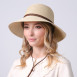 Капелюх із середніми полями жіночий з мотузкою-зав'язкою папір бежевий ДАЛІЯ 444-959, фото 4