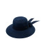 Капелюх із середніми полями жіночий папір синій COCO 479-692