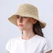 Шляпа со средними полями женская бумага бежевая ЭЙЛИН 735-101, фото 3