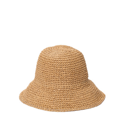 Капелюх із середніми полями жіночий папір бежевий ЕЙЛІН 735-118