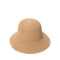 Шляпа со средними полями женская вязаная целлюлоза бежевая ОРТА 803-176