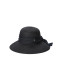 Шляпа со средними полями женская с лентой-бантом целлюлоза черная СЕУЛ 808-379