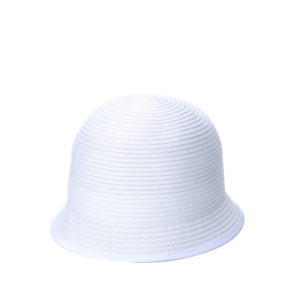 Капелюх клош жіночий целюлоза білий БАДЕН 819-870