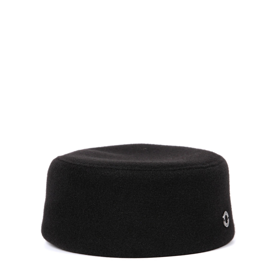 Шляпа таблетка женская шерсть черная ТЕМАРИ 953-642, фото 1