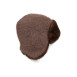 Шапка вушанка жіноча ангора зі штучним хутром коричнева ДЕМА 581-142, фото 2