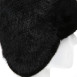 Шапка вушанка жіноча ангора зі штучним хутром чорна ДЕМА 581-166, фото 3