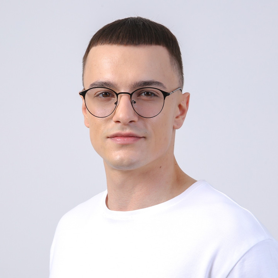 Имиджевые очки Панто мужские 094-772, фото 5