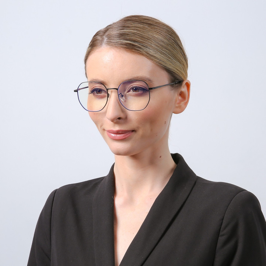 Окуляри для комп'ютера BLUE BLOCKER Фешн-класика жіночі 754-591, фото 4