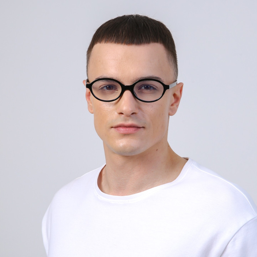 Іміджеві окуляри Овальні чоловічі 856-998, фото 5