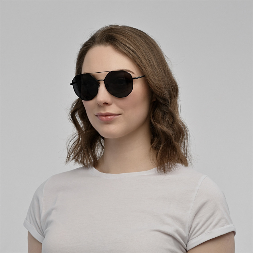 Сонцезахисні окуляри з поляризацією Фешн жіночі 627-230, фото 4