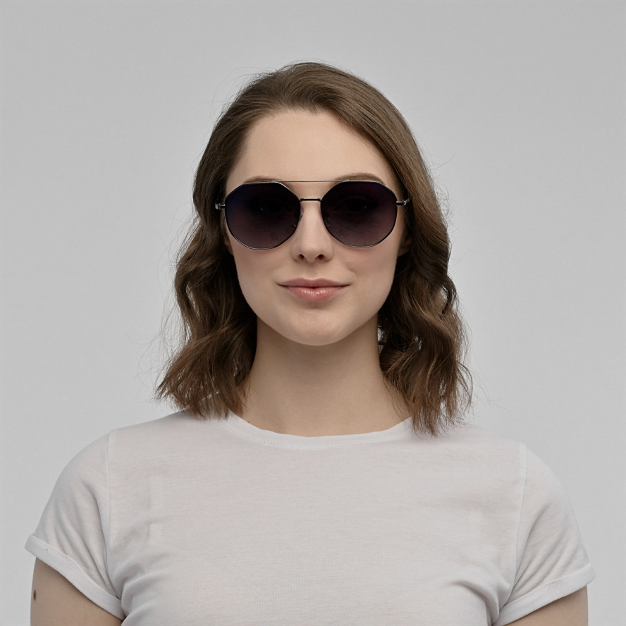 Сонцезахисні окуляри з поляризацією Фешн жіночі 627-254, фото 5