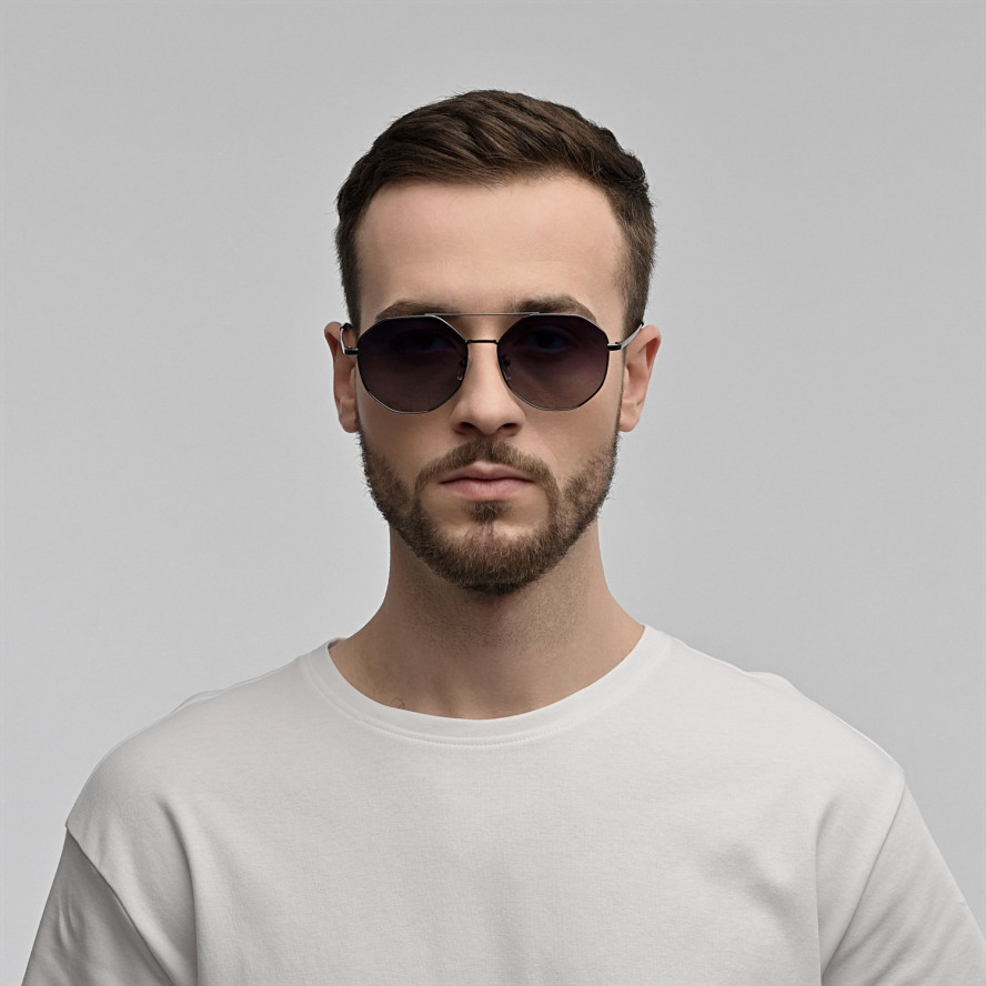 Сонцезахисні окуляри з поляризацією Фешн чоловічі 627-254, фото 5